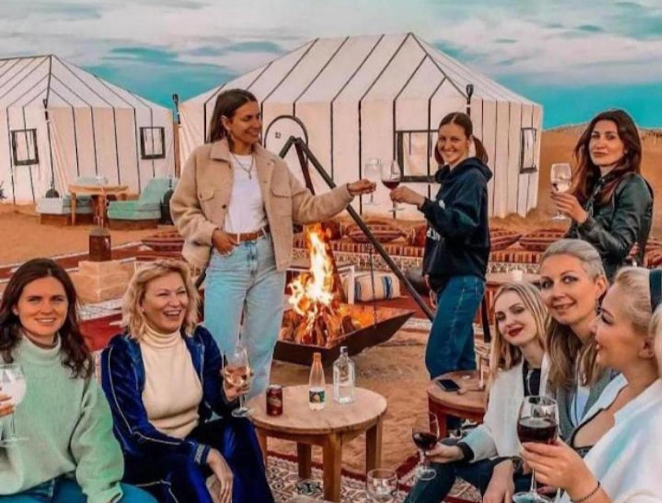 Отель Toop Luxury Camp Мерзуга Экстерьер фото
